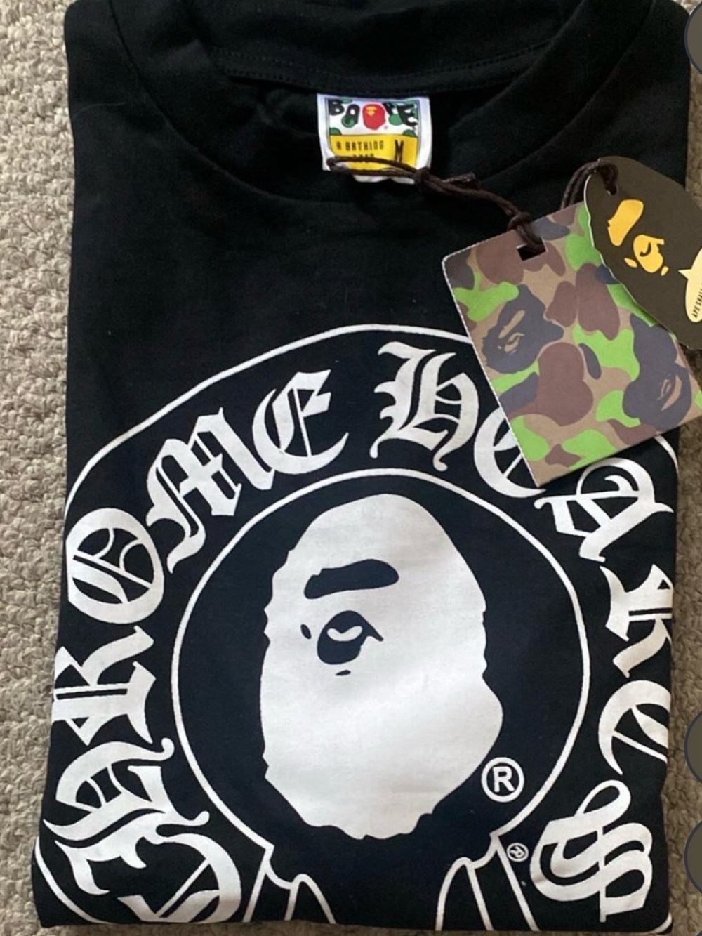 Chrome Hearts and Bathing Ape Collab. New with tags